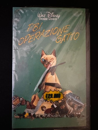 Vhs disney operazione - f.b.i.,