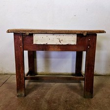 Tavolino Antico Mobile Per Bagno Rustico Country 