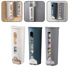 Elegante soluzione di stoccaggio biancheria intima e calze da parete in blu/bian