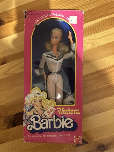 Bambola barbie western vintage - barbie,