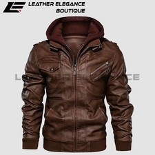 Giubbotto bomber uomo pelle