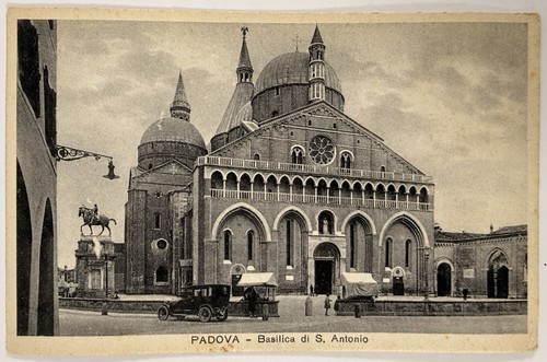 Cartolina antica padova italia - cartolina,