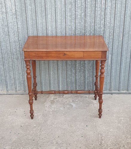 Antico tavolino legno mogano - legno,