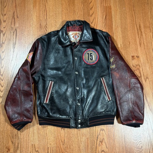 Giacca pelle vintage nlbm - pelle,