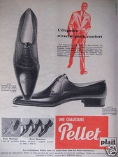 PUBLICITÉ 1958 CHAUSSURE