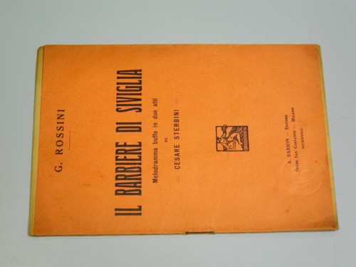 Rossini barbiere di - g.rossini, il
