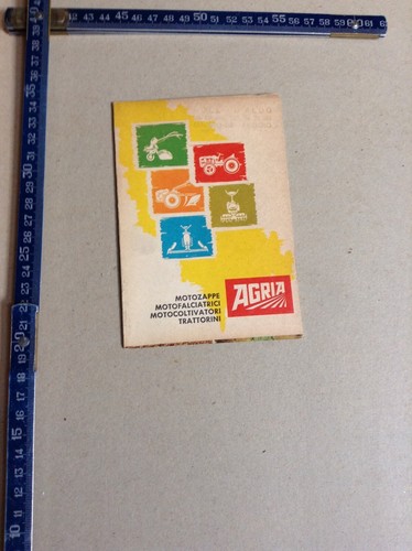 Depliant pubblicitario vintage - depliant,