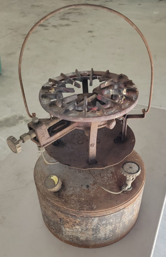 Antico impianto gas coleman - antico,