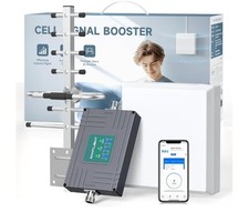 ANNTLENT Amplificatore Segnale Cellulare per Banda 1,8,20, 4G LTE GSM Ripetitore