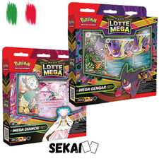 POKEMON 2 DECK MAZZO LOTTE DI LEGA MEGA GENGAR + MEGA DIANCIE EX MEGA BATTLE ITA