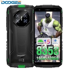 Smartphone esterno DOOGEE Fire 3 Pro 4G 16 GB + 128 GB 8350 mAh Android 15 cellulare NFC