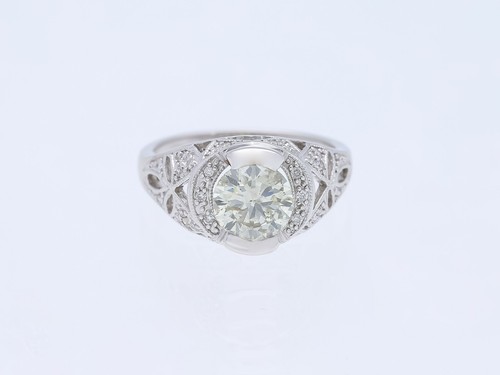 Anello vintage diamanti