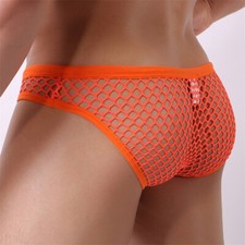 Uomo Mesh Lettera Bikini Sexy