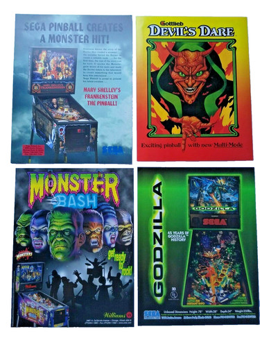 Flipper volantini monster - flipper,
