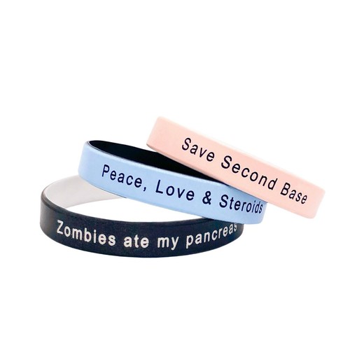 Braccialetto silicone - braccialetto,