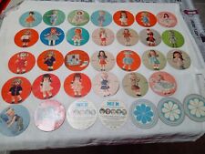 Dischetti Bambole Furga E Pubblicita' In Cartoncino, Del Gioco Dolly-Do Anni...