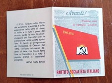 Tessera partito socialista