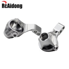Braccio nocche montanti anteriori in alluminio per auto camion Tamiya CR01 1/10 4WD RC Crawle