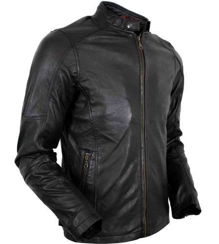 Giacca pelle leggera uomo - giacca, in