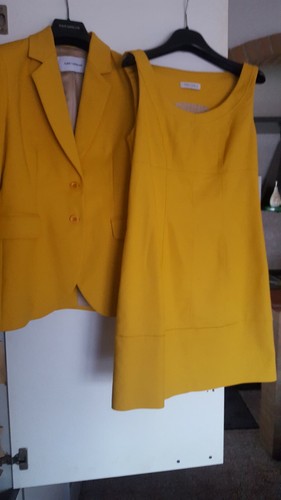 Tailleur giallo taglia - giallo,