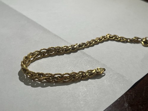 Bracciale vintage oro - bracciale,
