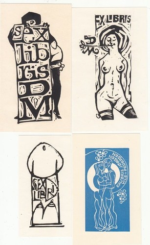 Exlibris bookplate - 4,