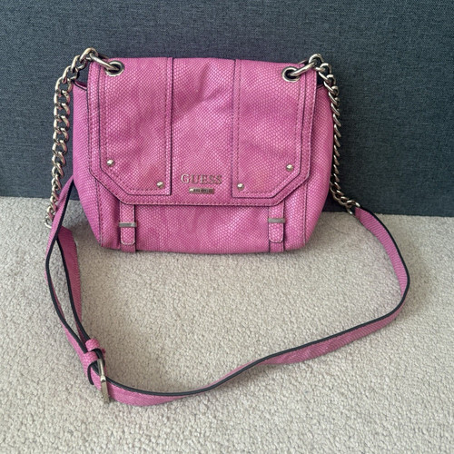 Borsa tracolla guess rosa - guess,