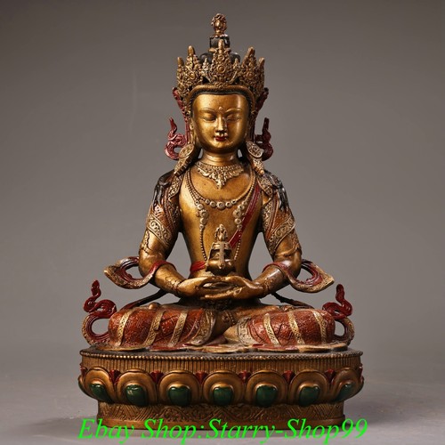 Statua buddismo tibet bronzo - tibet,