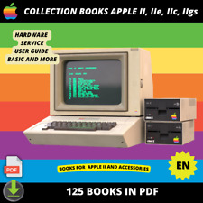 Collection of 125 Books APPLE II IIe IIc IIgs COMPUTER in PDF EN Book