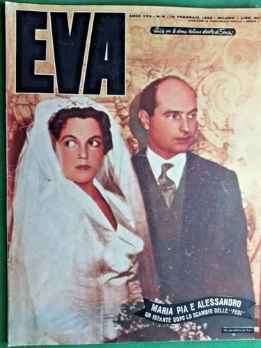Savoia sull altare eva r - savoia, r@r@