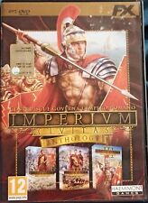 PC GAME IMPERIUM IMPERVIUM CIVITAS ANTHOLOGY Italiano Completo con Libretto