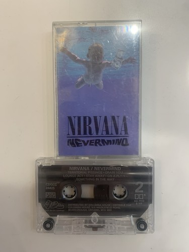 Nirvana nevermind cassette - nirvana,