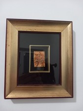 Quadro  rilievo placcato oro