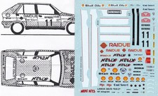 Decal 1-43 Lancia Delta 8V RAI
