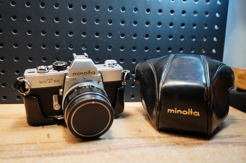 Minolta srt 101 35mm slr - (e),