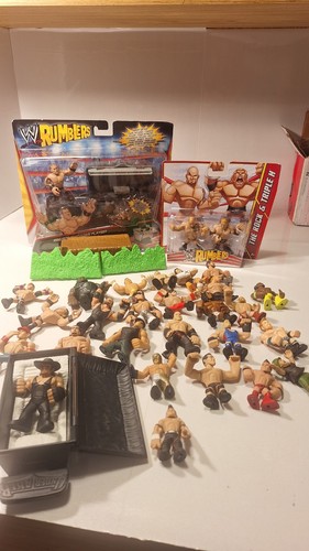 Rumblers wwe lot figures - lot,