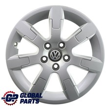 VW Volkswagen Polo V 6R Mk5 Cerchi In Lega Argento 15" ET:38 5,5J 6R0601025E
