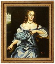 Quadro olio Madame Lady
