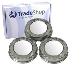 3x testine di rasatura lame