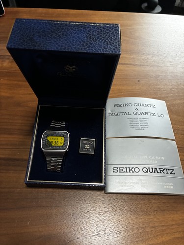 Seiko quartz lcd world timer - seiko,