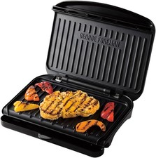 George Foreman Medium Fit Grill Griglia Antiaderente Piastra Calda Tostaiera - 25810