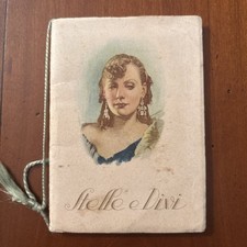 calendarietto barbiere profumeria FONTANELLA MILANO 1932 Stelle e Divi CINEMA