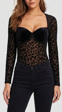 Body sexy effetto leopardato