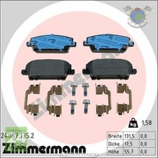 Kit pastiglie freno Zimmermann