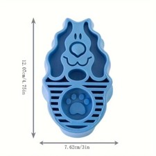 Spazzola in gomma per cani e