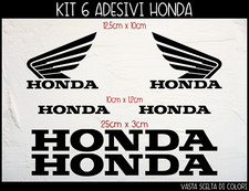 Kit 6 Adesivi pre-spaziati HONDA