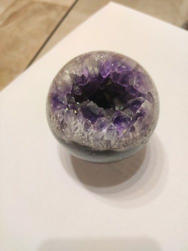 Sfera ametista viola - sfera, di
