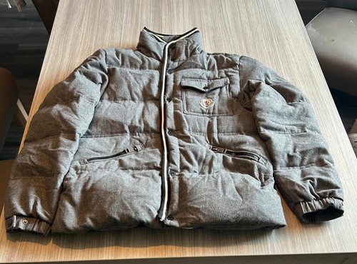 Giubbotto moncler lana piuma - moncler, lana/piuma