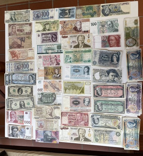 Monete banconote del mondo - e,