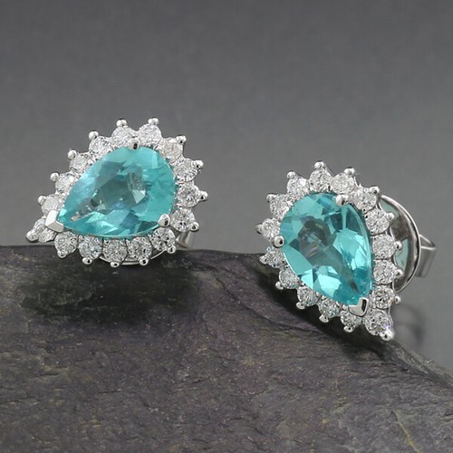 Orecchini apatite brillanti